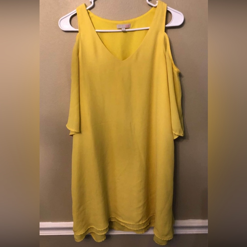 Gianni Bini Off the Shoulder Lined Dress